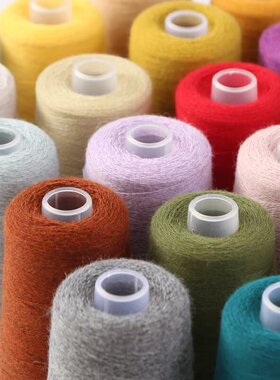 26/2 羊绒线正品 机织手编细羊绒毛线手工编织diy围巾编织不起球