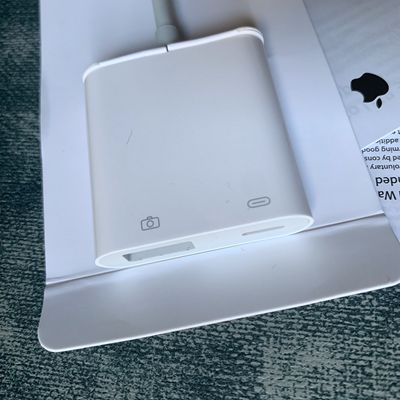 苹果iPhone闪电lightning转USB3相机转换器直播神器 - 图0