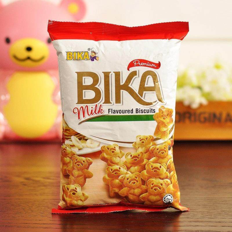 马来西亚进口BIKA小熊饼干牛奶巧克力味儿童休闲早餐饼干100g*4袋,淘宝优惠券,粉丝福利购,淘宝优惠卷