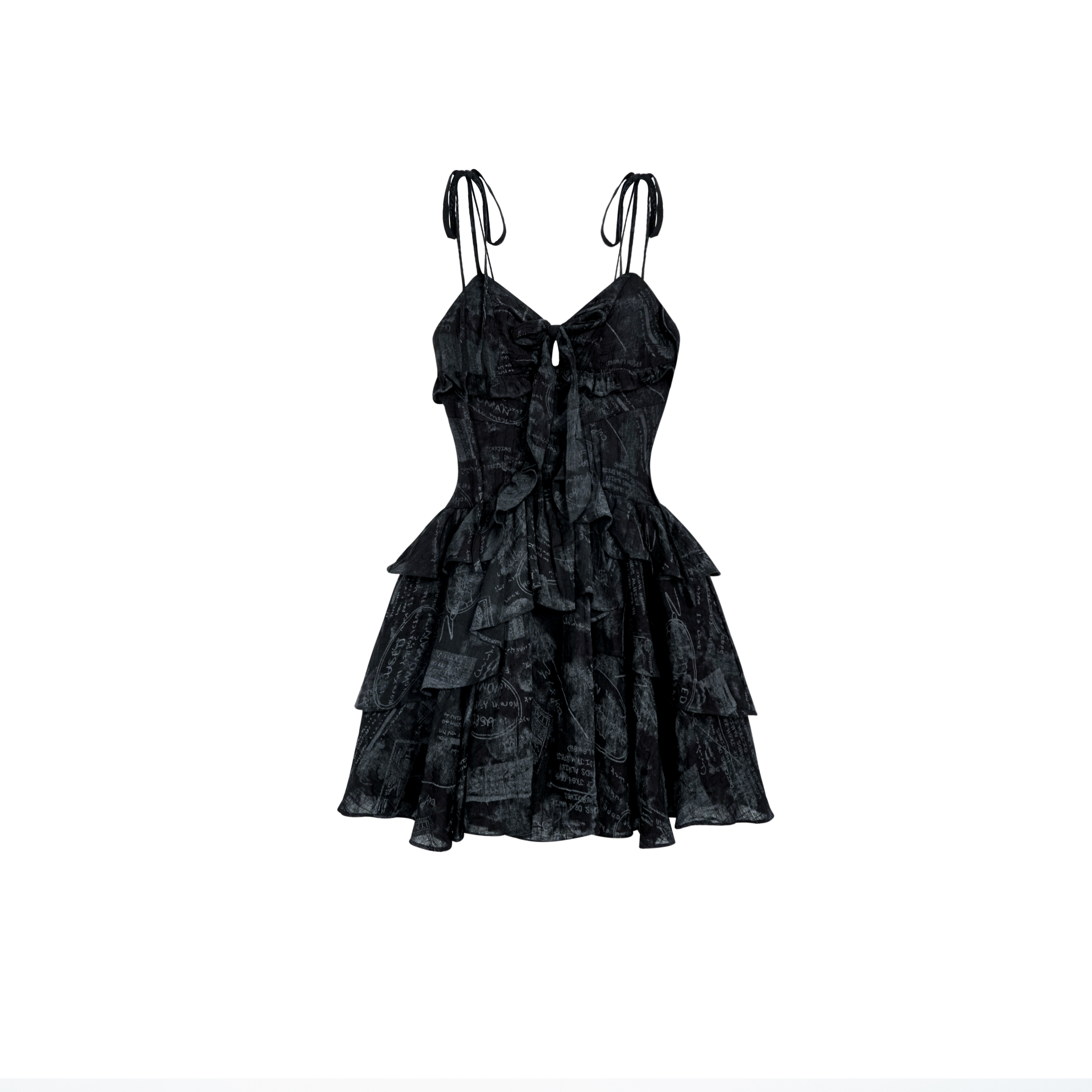 SagiDolls少女斗志 #泰酷辣#胸口镂空性感印花雪纺连衣裙显瘦凉爽,淘宝优惠券,粉丝福利购,淘宝优惠卷