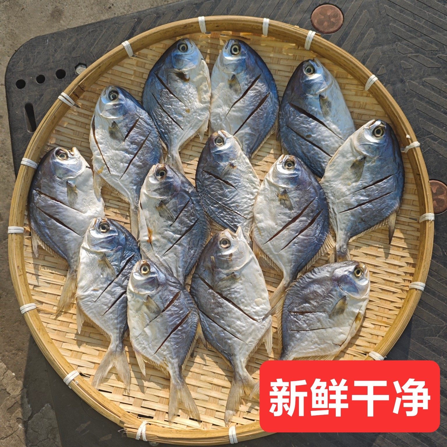 小金鲳鱼干广西北海渔民自晒海鱼干新鲜干净去内脏肉质结实干货,淘宝优惠券,粉丝福利购,淘宝优惠卷