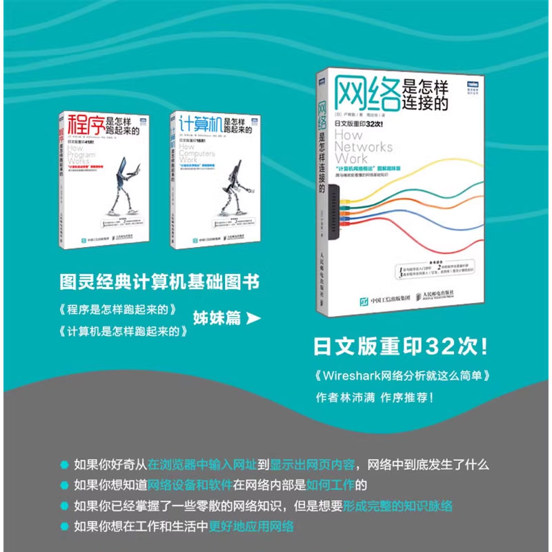 正版网络是怎样连接的 人民邮电 计算机网络概论图解趣味版 网络技术基础知识程序员入门进阶教程网络设备软件工程技术互联网书籍 - 图1