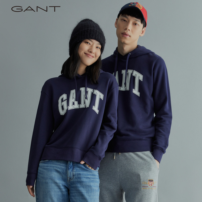 gant甘特同款情侣款时尚宽松女卫衣 GANT卫衣/绒衫