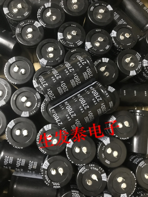 200V2700UF 35X60 全新原装 日本黑金刚 铝电解电容 可替160V2700 - 图0