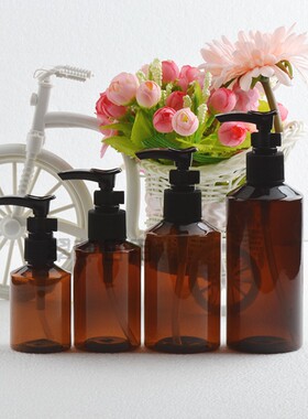 50ml100ml150ml200ml斜肩瓶卡口泵瓶 压嘴瓶 挤压瓶 分装瓶乳液瓶