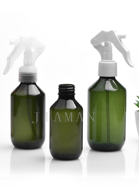 100ml150ml200ml300ml400ml细脖瓶棕色绿色小老鼠喷雾瓶分装瓶