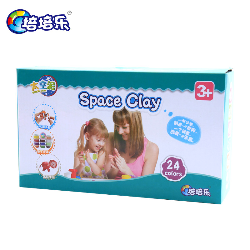 培培乐超轻粘土24色益智轻泥橡皮泥 培培乐母婴粘土/超轻粘土