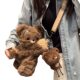 American Hot Girl Bear Plush Cute Crossbody Bag
