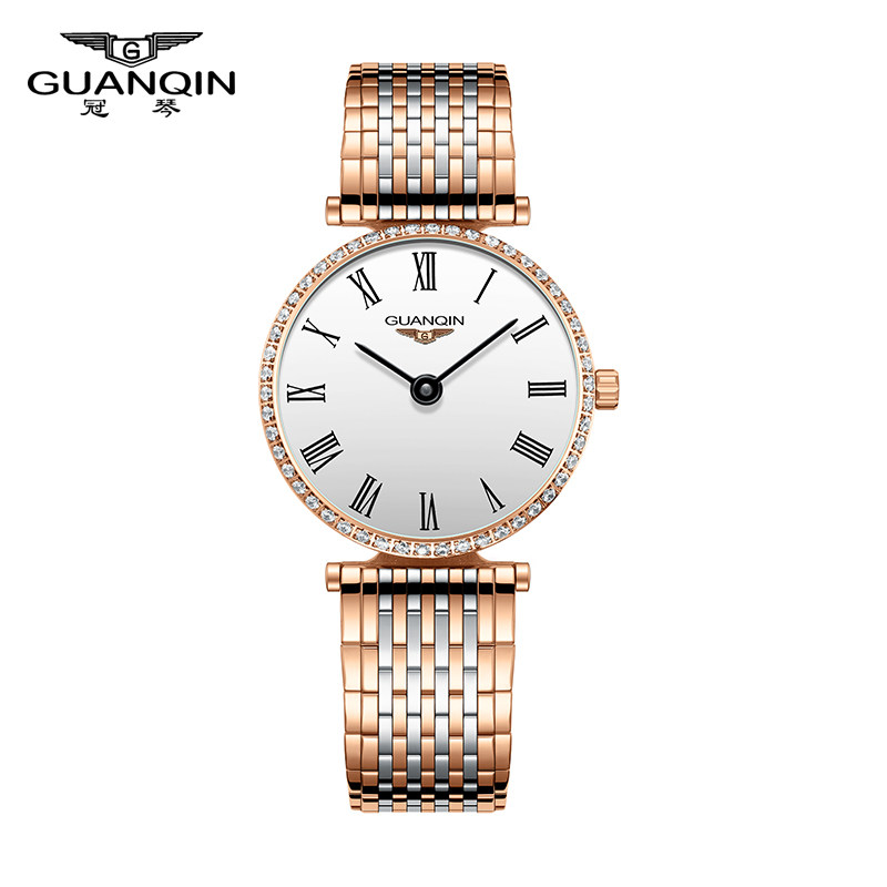 冠琴ins风琴海嘉兰超薄气质石英表 冠琴瑞宏国产腕表