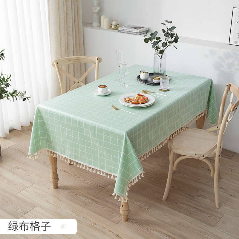 防水防油防烫免洗ins风高级感桌布 怡沁园桌布