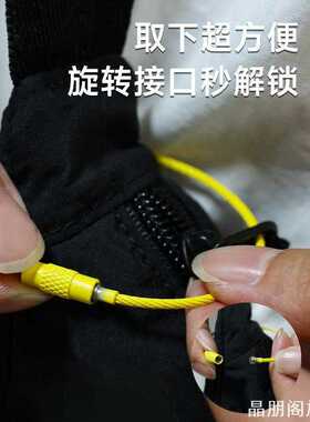 包拉链锁火车行简约行李箱锁背包