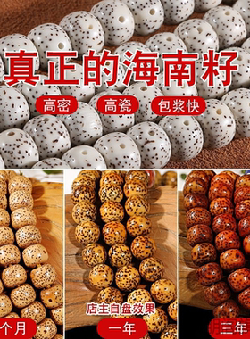 星月菩提子素珠108颗正月素珠古玩手串男女毛衣项链情侣手链