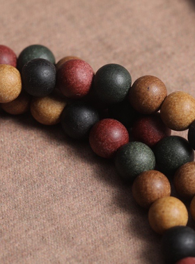 天然合香珠手串佛珠手链桂花沉香玫瑰龙涎香念珠108颗项链男女士