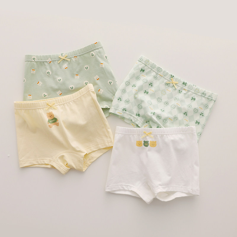 女童内裤纯棉宝宝四角裤小中大儿童女孩短裤舒适不夹屁屁透气裤衩,淘宝优惠券,粉丝福利购,淘宝优惠卷