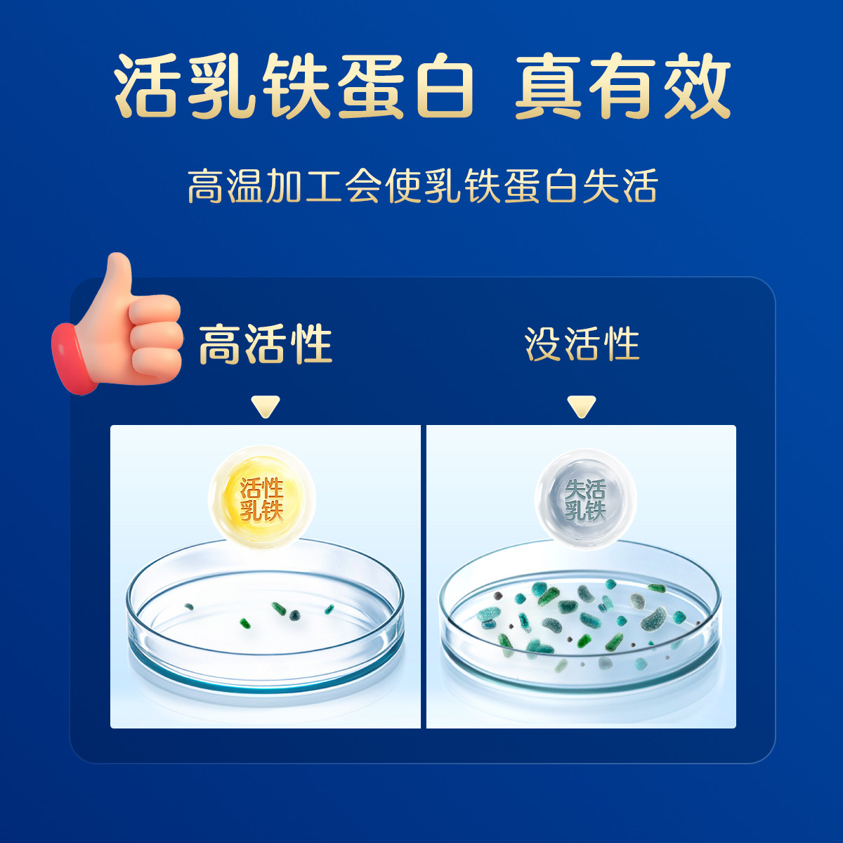 合生元HMO乳铁蛋白益生菌调制乳粉30袋婴幼儿童含免疫球蛋白