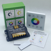 RGBW dimming controller full color LED touch panel controller COB light strip mise-less dimming toning controller