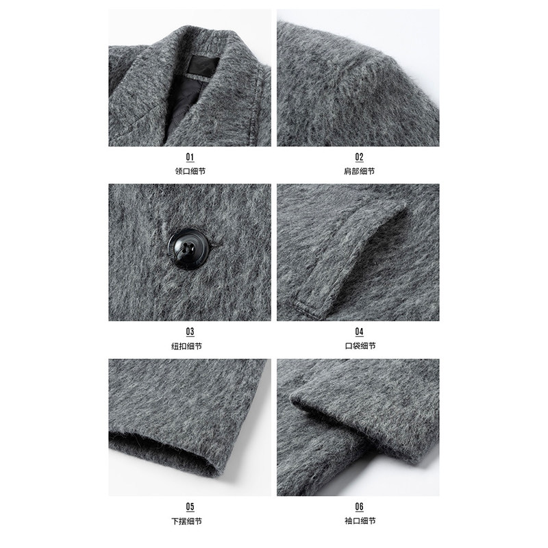 fmario 韩风夹棉加厚保暖中长款休闲宽松含羊毛呢料大衣男女,淘宝优惠券,粉丝福利购,淘宝优惠卷