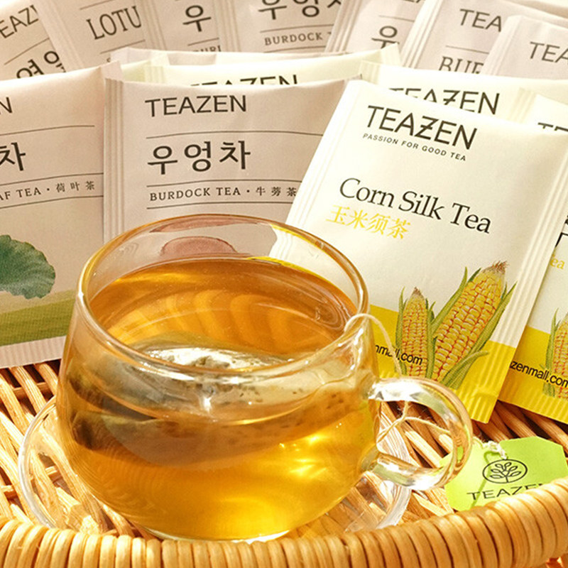 【开市客同款】韩国进口茶美安玉米须茶牛蒡茶袋泡茶热饮冲泡饮品,淘宝优惠券,粉丝福利购,淘宝优惠卷