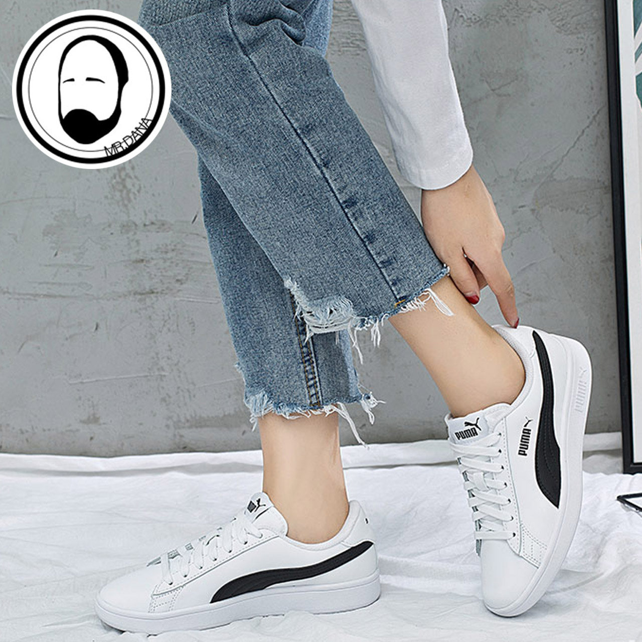 puma smash v2 outfit