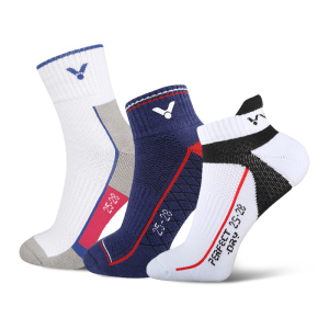 VICTOR胜利羽毛球运动袜子