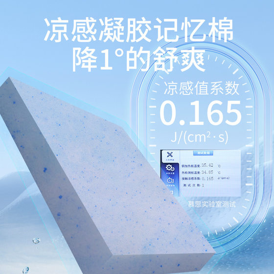 Mousse gel memory foam medium soft and hard mattress