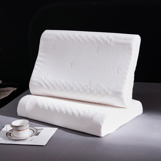 Mousse comfortable sleeping silicone pillow pillow core protects cervical spine to help sleep cervical spine special adult single pack mousse