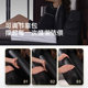 Master bedroom black light luxury style double bed