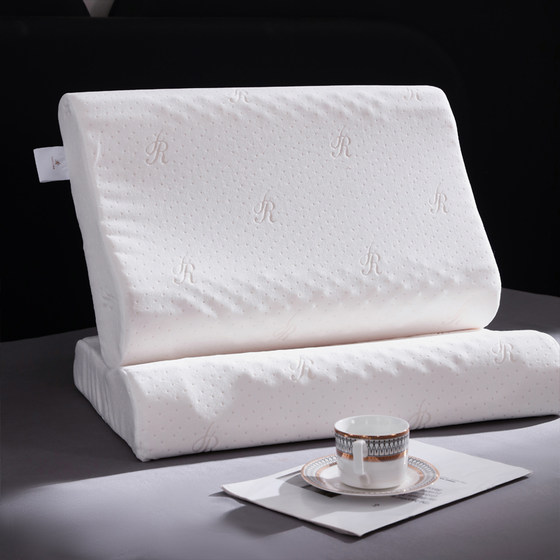 Mousse comfortable sleeping silicone pillow pillow core protects cervical spine to help sleep cervical spine special adult single pack mousse