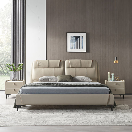 Mousse bedside table bedroom modern minimalist