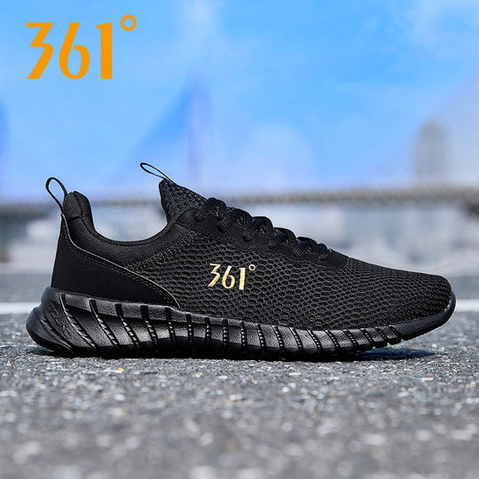 361 спортивная обувь, мужские дышащие амортизирующие кроссовки с сеткой