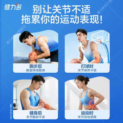 【专享】汤臣倍健健力多红氨糖硫酸软骨素钙片中青年补软骨护关节 - 图1