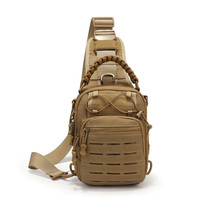 Military fan multifunction tactical chest bag saddle bag camouflated outdoor sports climbing riding waterproof and inclined cross-pack single shoulder military bag