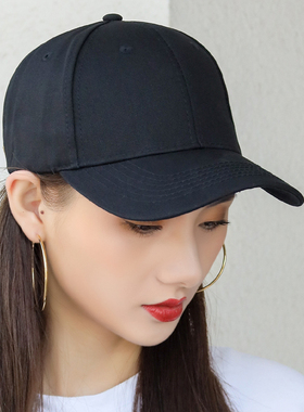 网红女四季韩版潮百搭鸭舌帽帽子