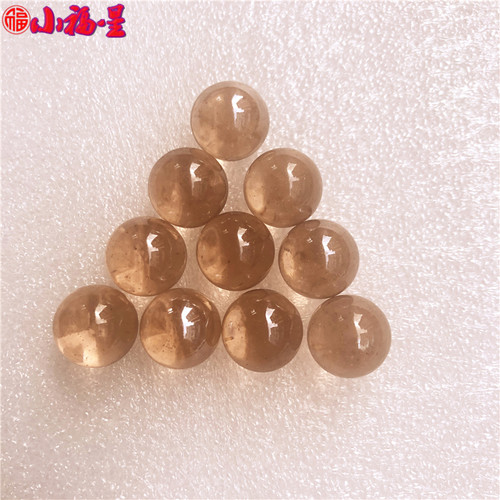 彩色水晶球16mm 玻璃珠跳棋弹珠1.6cm鱼缸装饰小号花瓶摆件按摩纯 - 图1