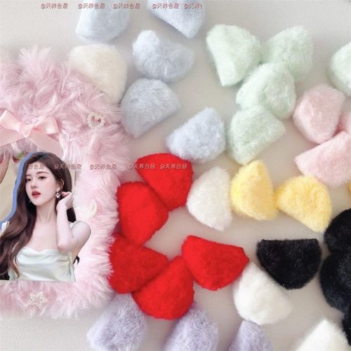 毛绒小号猫耳朵diy应援装饰辅料手工发夹饰配件卡套痛包吧唧材料 - 图2