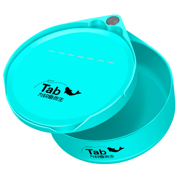 Tab单层拉饵盘强磁一线浮水拉耳钓箱钓椅通用饵料盒单盘开口托盘,淘宝优惠券,粉丝福利购,淘宝优惠卷