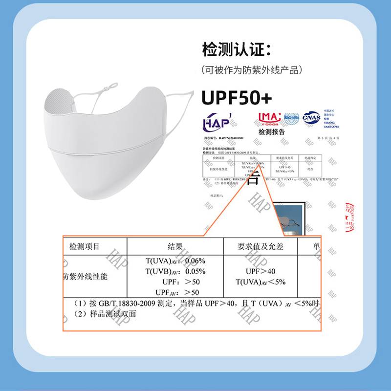 护眼角冰丝防晒口罩全脸夏季面罩立体高端脸基尼遮阳神器开车脸罩 - 图1