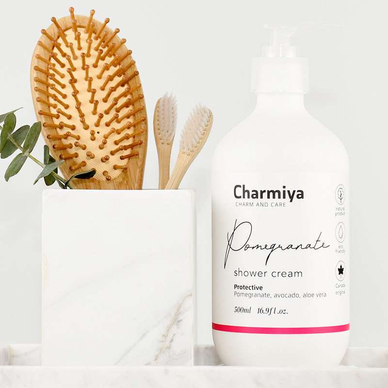 进口婵媄雅charmiy红石榴沐浴乳 charmiya沐浴露