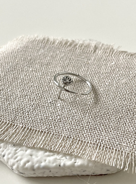 小王子的玫瑰花Ojala开口设计高级戒指可爱饰品立体花束创意礼物