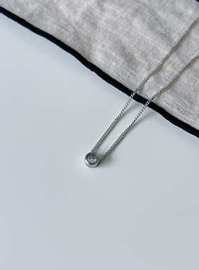 Ojala人鱼之泪项链锁骨链2025年新款简约气质高级精致生日礼物