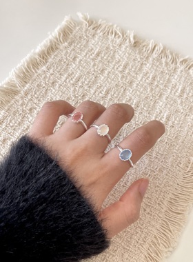 实用长期主义复古简约开口戒指精致低调百搭高级感指环配饰