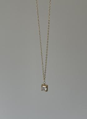 Ojala原创设计项链女小众高级感锁骨链2025新款简约日常通勤