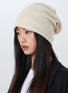 ZIYI秋冬日系堆堆帽子女