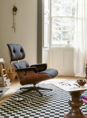 瑞士Vitra 奢华躺椅 Lounge chair 创意设计进口欧式