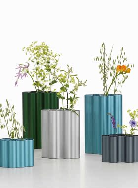 瑞士Vitra 铝花瓶 Nuage céramique vase 创意设计进口欧式