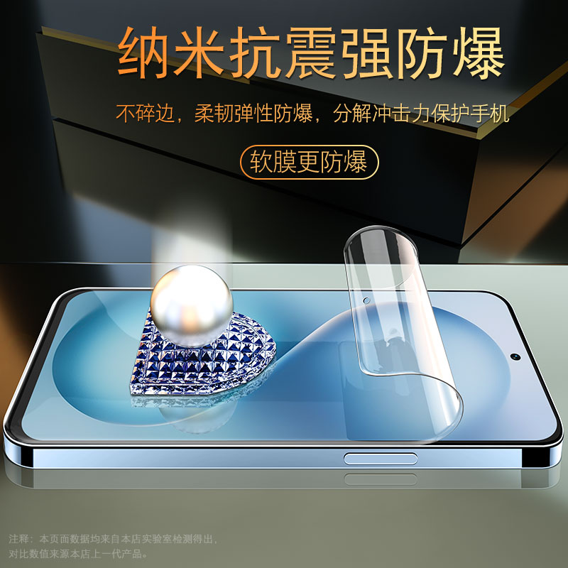适用vivos30ProMini手机膜s20/s19/s18钢化水凝膜s17e/t防窥膜s16/s15/s12vivo保护s10/s9/s7软膜s6/s5贴膜s1 - 图2