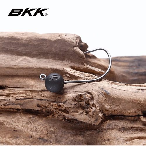 BKK8007-NP树脂钨钢圆型铅头钩路亚饵软虫软饵钩防挂底鲈鱼鳜鱼钩 - 图0