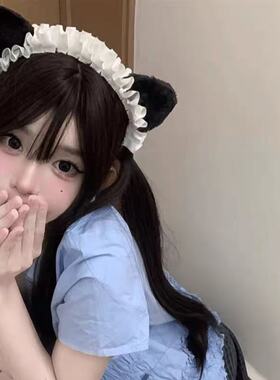 Cosplay神器！猫耳发箍让可爱度直接拉满二次元少女女仆装发饰