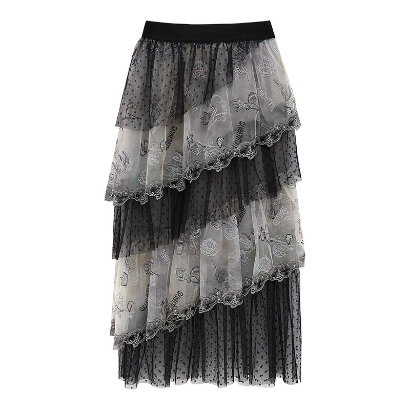 lulualways冬季法式气质高腰半身裙 LULUALWAYS半身裙