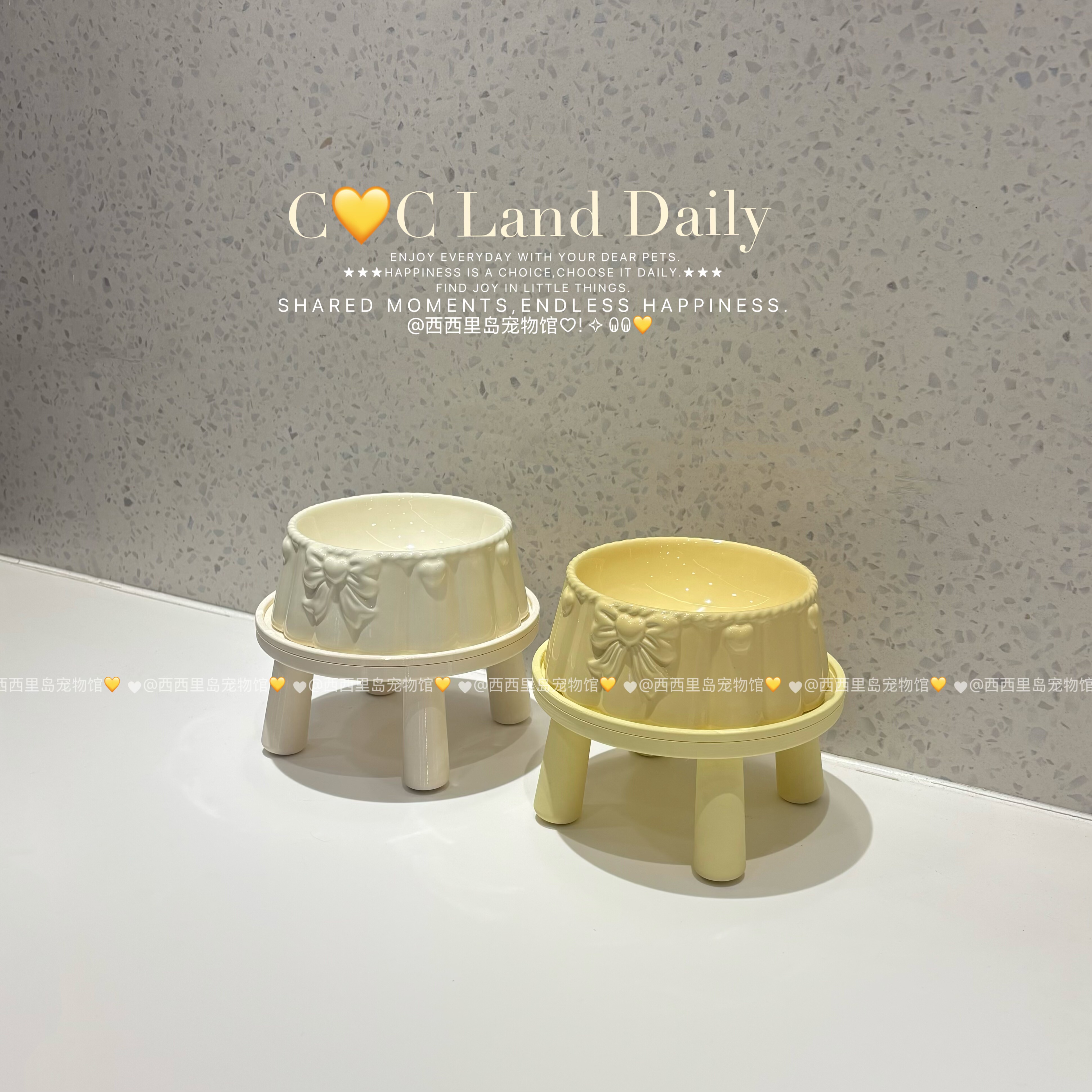 猫碗陶瓷大口径高脚幼猫猫食盆猫咪碗狗碗加高小猫饭碗猫碗增高架,淘宝优惠券,粉丝福利购,淘宝优惠卷